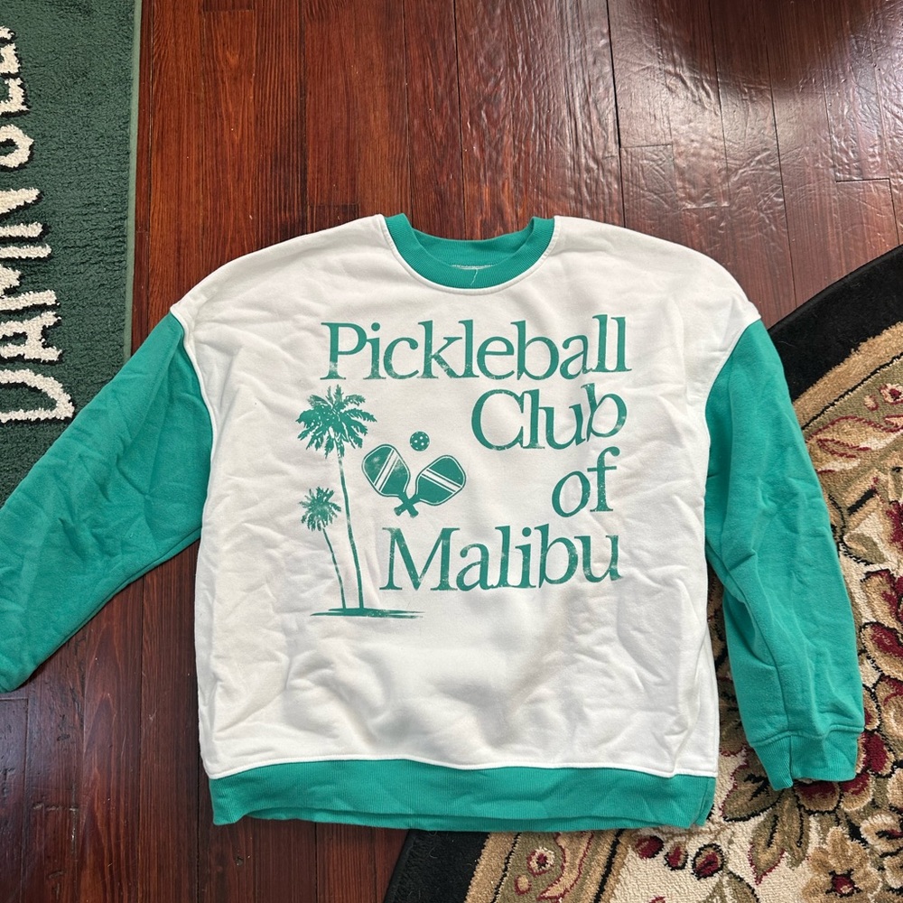 Grayson Threads Pickleball Club of Malibu CrewNeck
